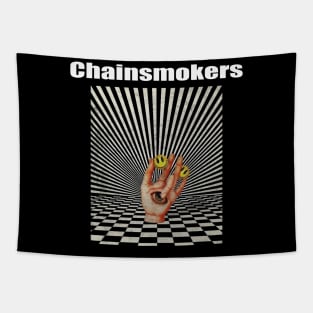 Illuminati Hand Of Chainsmokers Tapestry