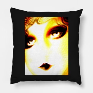 GOLDEN EYES,,House of Harlequin Pillow