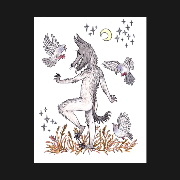 Lycanthropy Werewolf Child by sadnettles