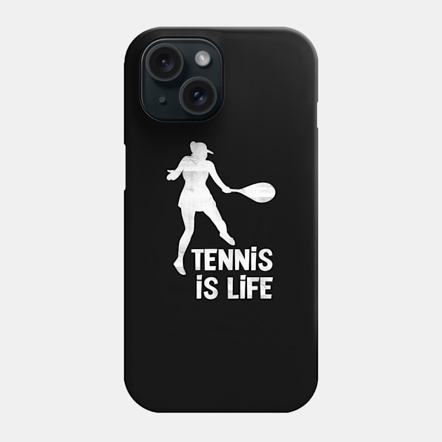 Tennis Is Life Phone Case by Imutobi