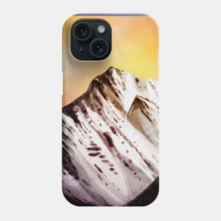 Mountain Landscape Paint Phone Case