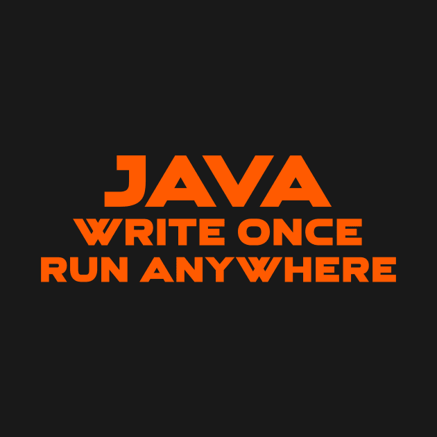Java Write Once Run Anywhere Programming by Furious Designs