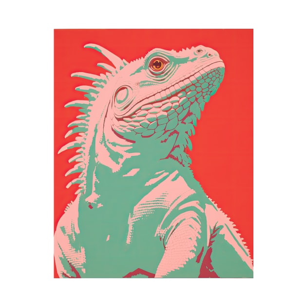 Iguana Duotone modern by DustedDesigns