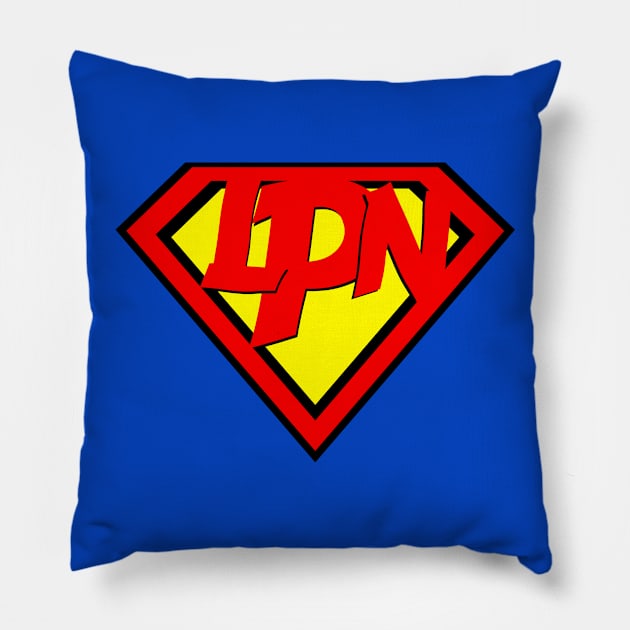 Lpn heroes Pillow by Thisepisodeisabout