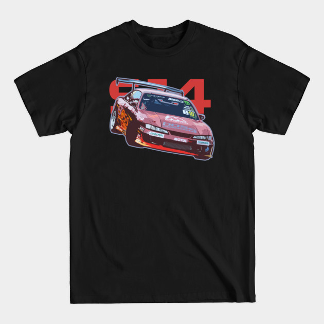 Disover S14 Kouki Drift 240sx - Race Car - T-Shirt