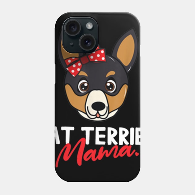 Rat Terriers Mama Phone Case by jonetressie
