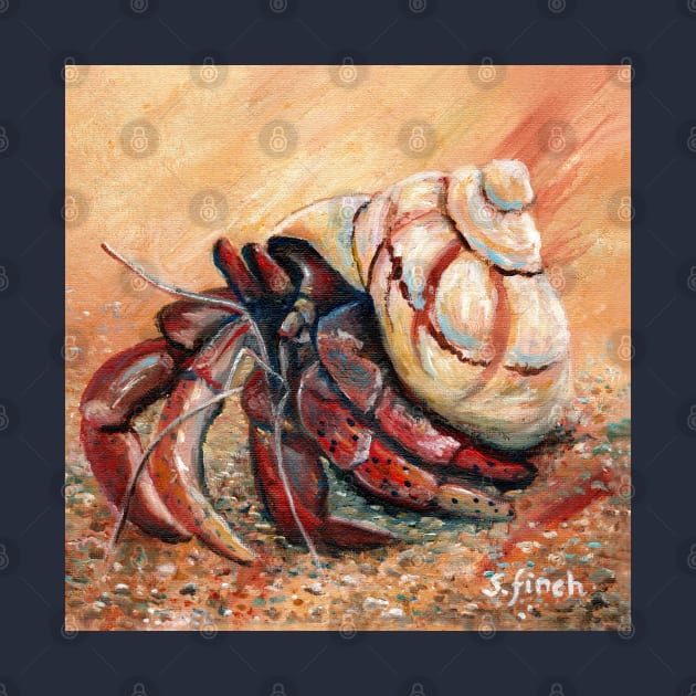 Spirit of Hermit Crab by sonia finch