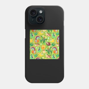 Green Animal Glam Dudes Phone Case