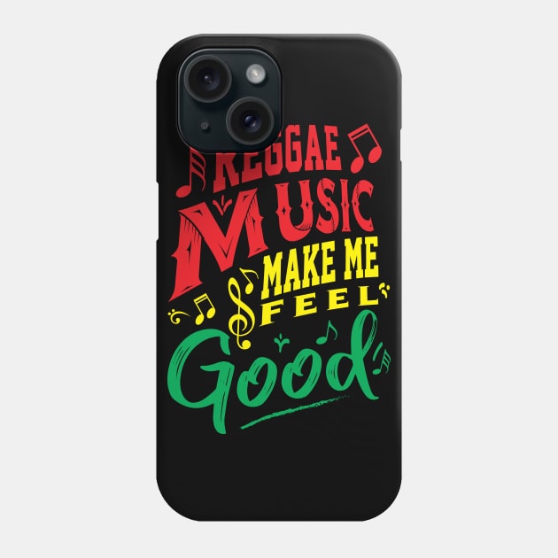 Reggae Music Phone Case by Dojaja