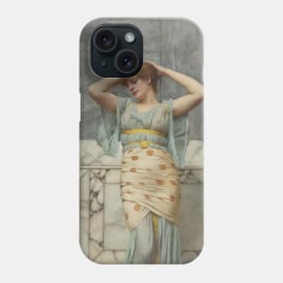 Beauty In A Marble Room by John William Godward Phone Case