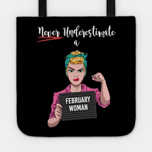 February Woman Tote