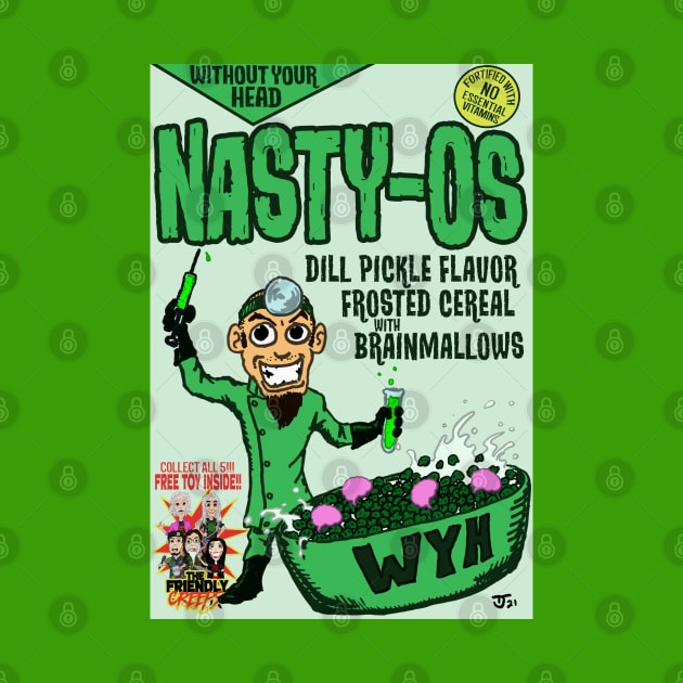 Nasty-Os Without Your Head Monster Cereal by WithoutYourHead