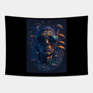 Techno Psy Shirt - Psychedelic Organism - Catsondrugs.com - #psychedelic #psychedelicart #trippy #psytrance #art #psy #trippyart #music #trance #rave #love #psychedelictrance #psyart #digitalart #psytranceworld #trancefamily Tapestry