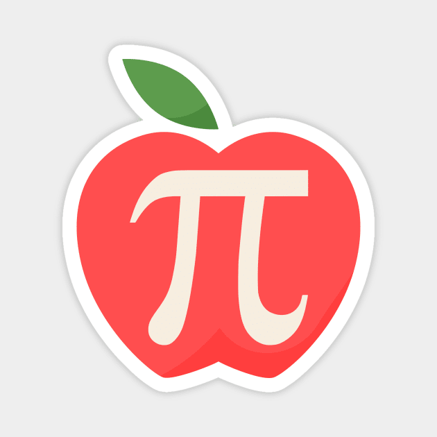 Apple Pi Magnet by n23tees