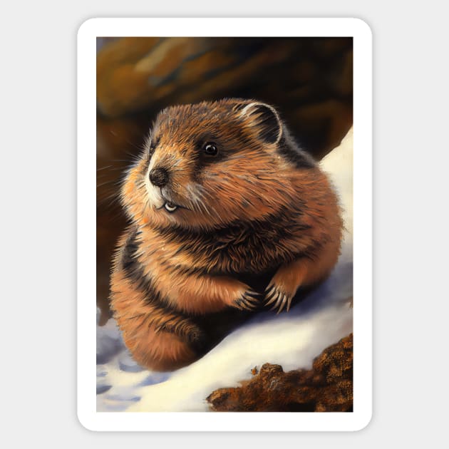 Real Lemmings - Lemming Sticker