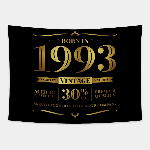 30 Years Label Tapestry by AntiStyle