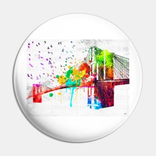 Brooklyn Bridge Pin