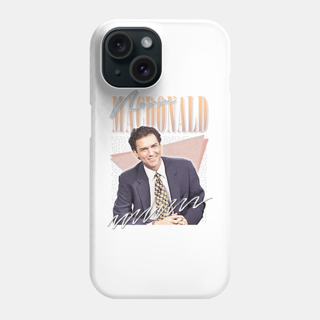 Norm MacDonald ---- Vintage Style Aesthetic Phone Case by DankFutura