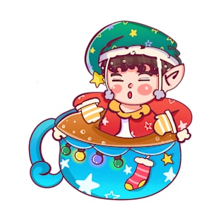 christmas elf character T-Shirt