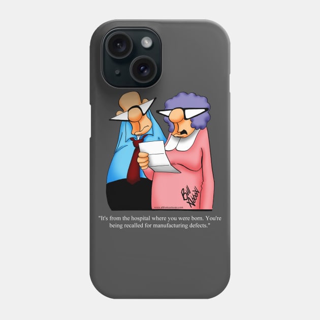 Funny Spectickles Married Couple Cartoon Humor Phone Case by abbottcartoons