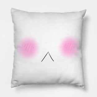 Embarrassed Kawaii Mouth Pillow