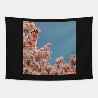 Pink Blossoms Tapestry