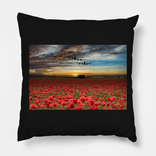 Remembrance Flight Pillow by aviationart