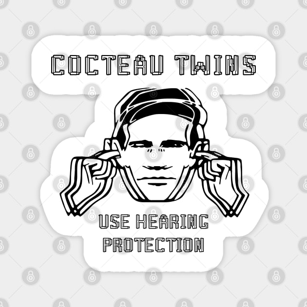 cocteau hearing protection Magnet by the haunted bathroom