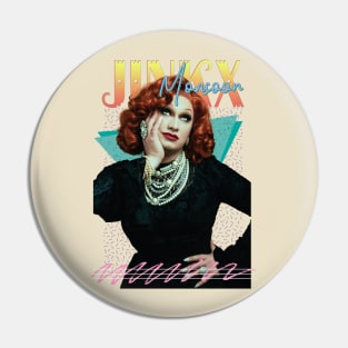 Jinkx Monsoon Retro Fan Art Pin