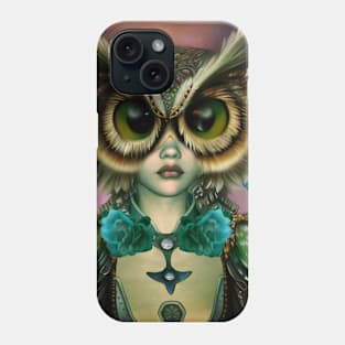 The Girl Who Can Turn Into An Owl Phone Case