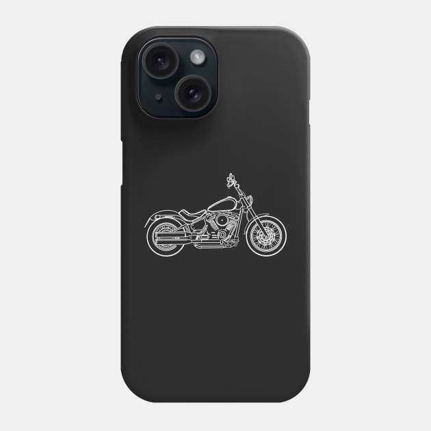 Cool motorcycle Phone Case by Aurealis
