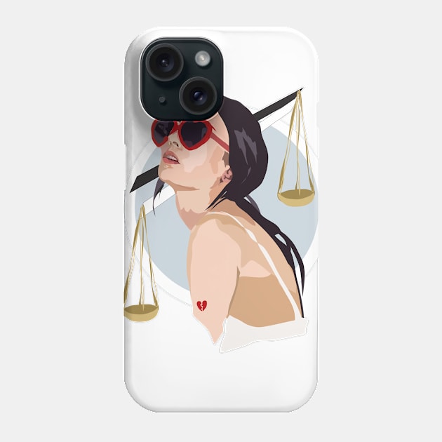 Libra Phone Case by annamckay