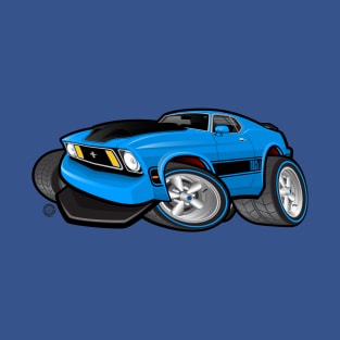 Mach 1 Blue Wheels T-Shirt