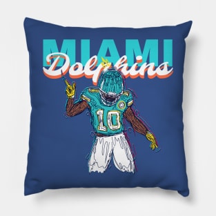 Miami dolphins - Tyreek Hill 10 Pillow