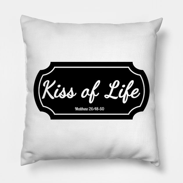 Kiss of Life Pillow by FromBerlinGift