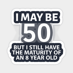 50th Birthday Magnet