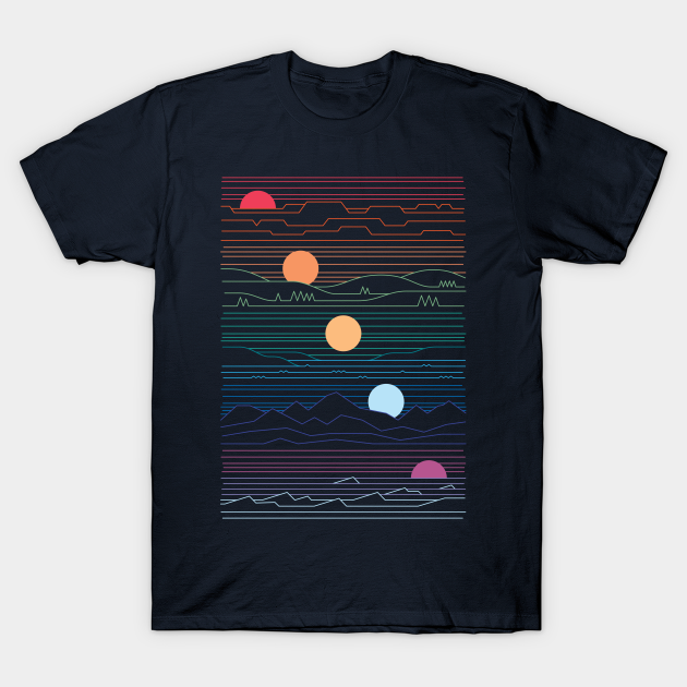 Many Lands Under One Sun - Landscape - T-Shirt