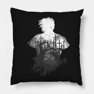 Monochrome Alucard Pillow