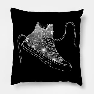 Capricorn high tops - Space canvas Pillow