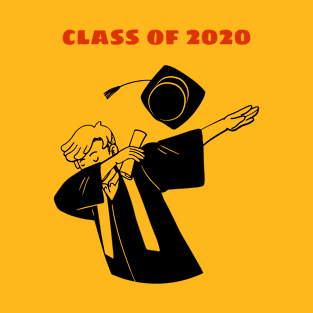 Class of 2020 Graduation Dabbing Boy T-Shirt