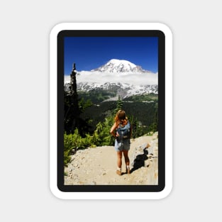 "Rainier Admiration" Magnet