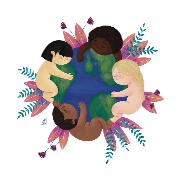 Earth Day by Emma Wiklund Art