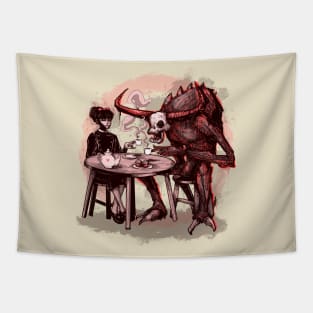 Demon Breakfast Tapestry