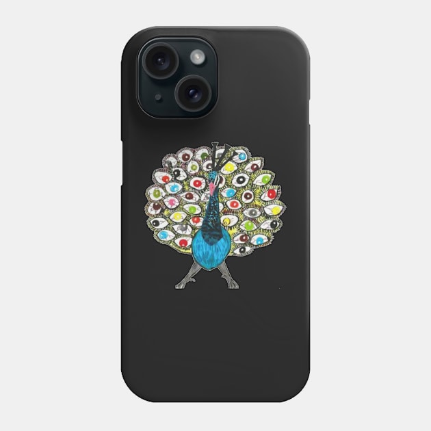 Peacock, jmsart Phone Case by MattisMatt83