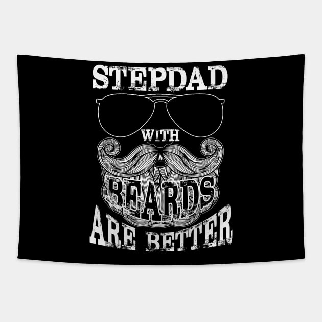 Stepdad With Beards Are Better Awesome Tapestry by Simpsonfft