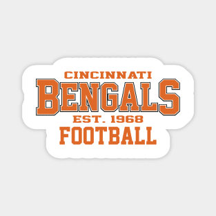 Vintage CCNT Bengals Football Magnet