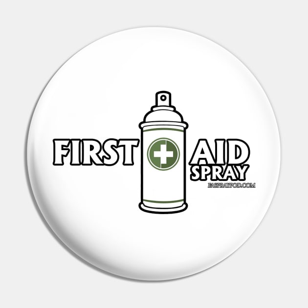 First Aid Spray Pin by First Aid Spray