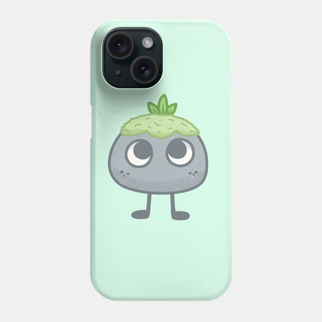 Pebble the rock friend Phone Case by KammyBale