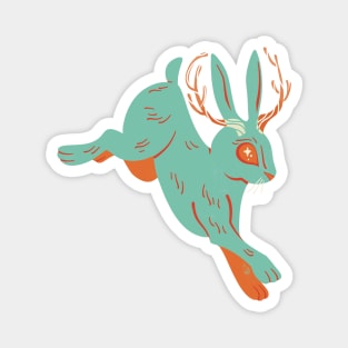 Jackalope Magnet