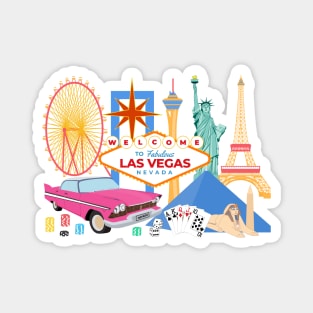 Welcome to fabulous Las Vegas Nevada Magnet